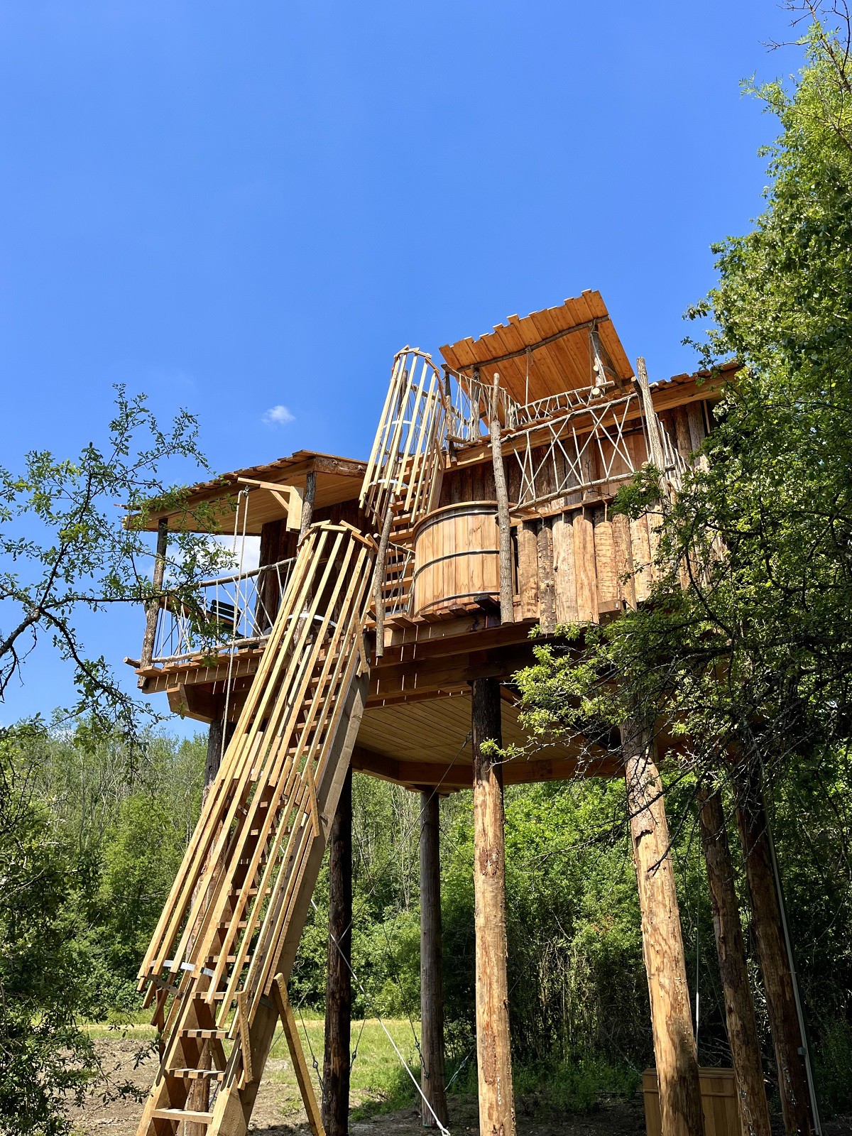 Cabane Spa Repaire du Trappeur