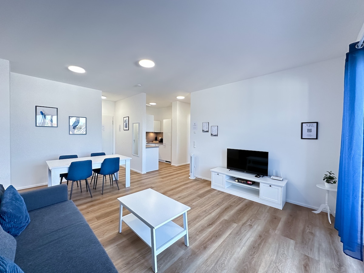 Suite4Me- Mainz | 3 Zimmer I Balkon | Küche I WLAN