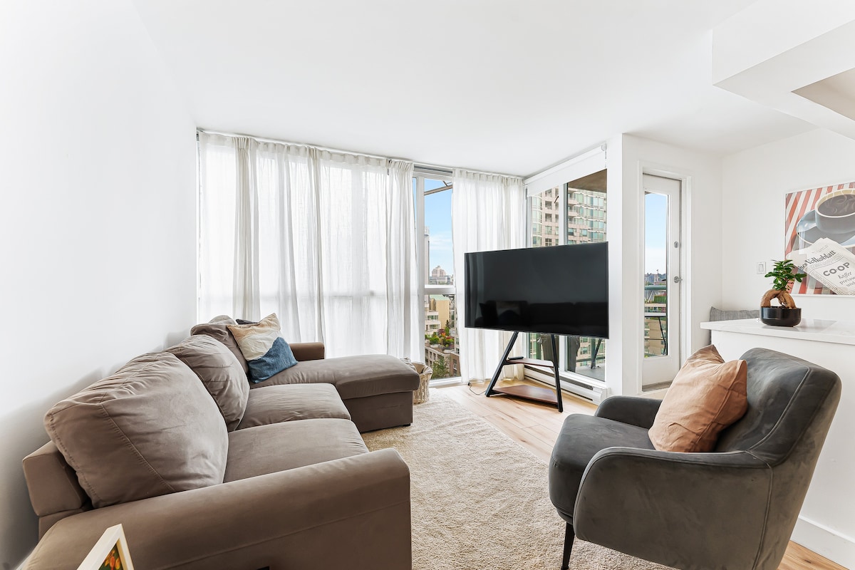 Sunset Beach 2BD+2BA in Yaletown