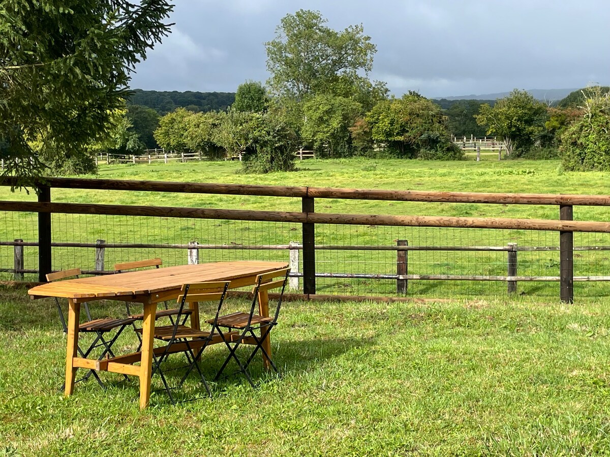 Maison au calme, tout près du Haras du Pin