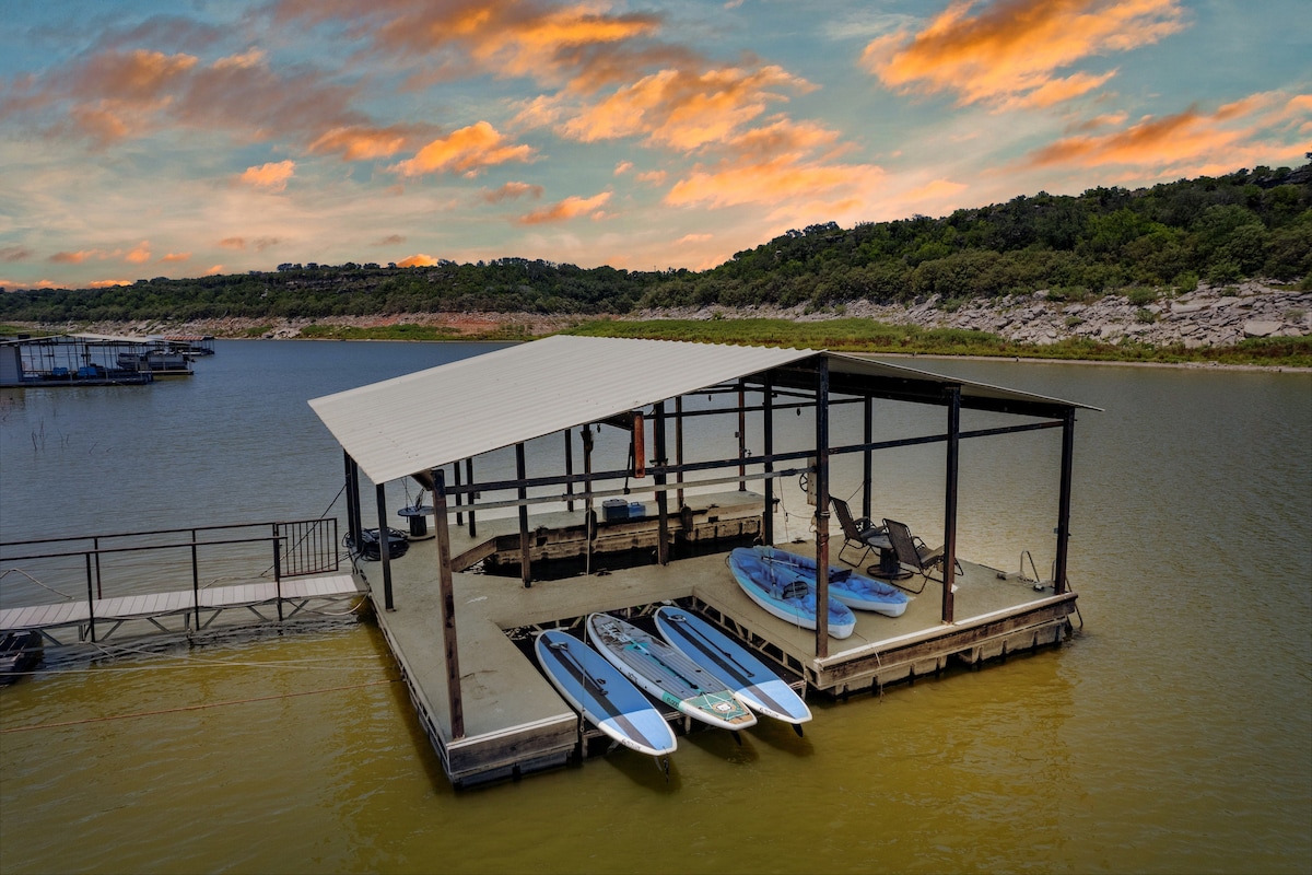 Lakeshore Oasis-Pedernales River! 2 Homes in 1!