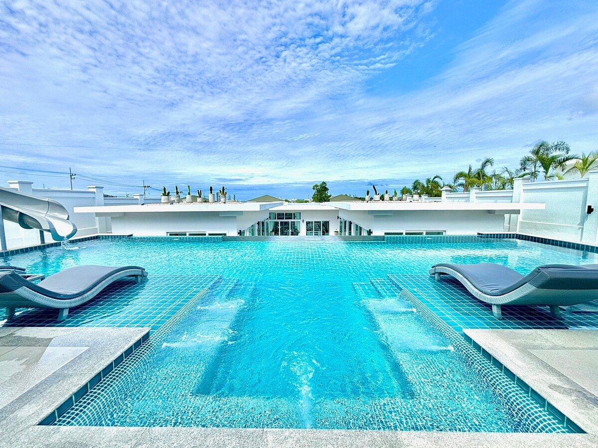 Pool Villa Pattaya H529 |日落景七卧室豪华泳池别墅 - 带私人泳池