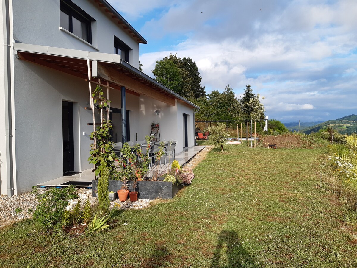 Piscine. Vue exceptionnelle