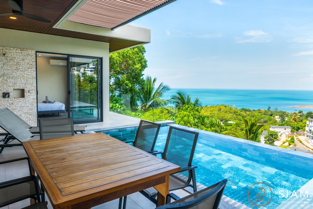 Villa Malo 3Br Infinity Pool & Panoramic Sea View