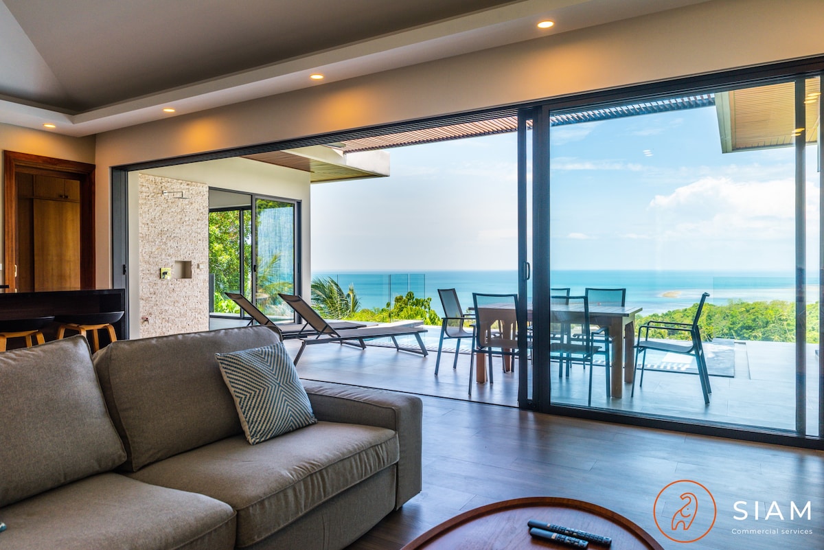 Villa Malo 3Br Infinity Pool & Panoramic Sea View