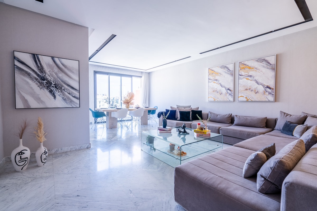 Eden Luxury Anfa-Big Apt 3 Bedrooms/Massira Avenue