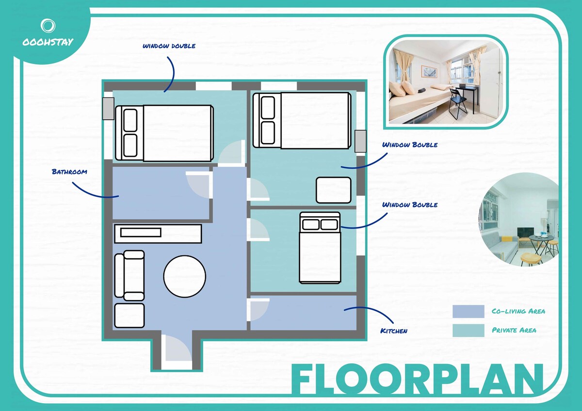 On Sale! Wanchai 3BR Comfy Apt! Big group!