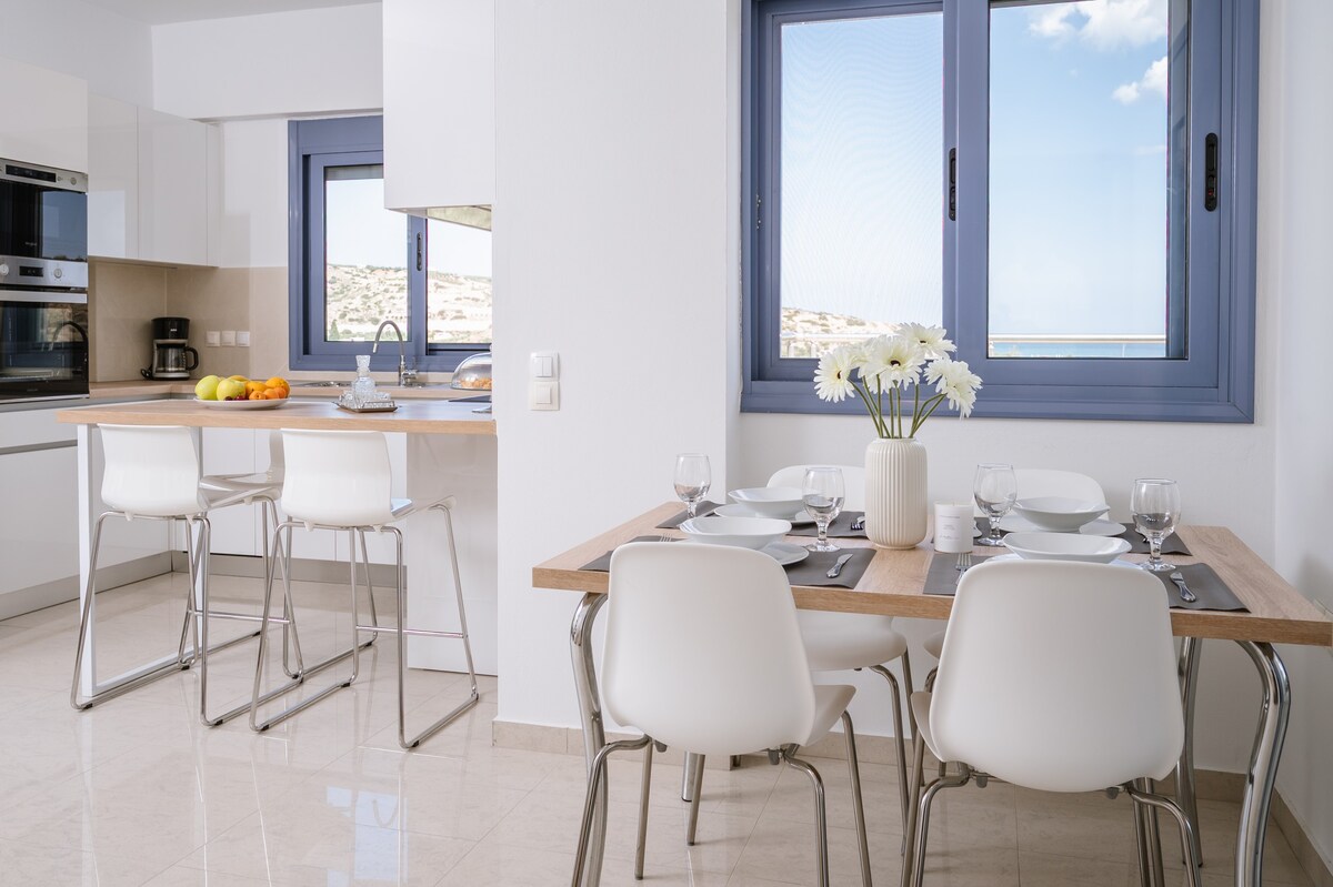 Olea Seaside luxury apartment in Crete