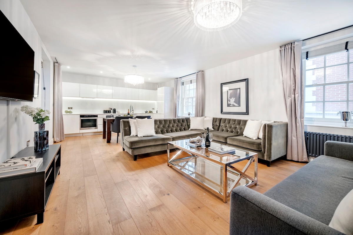 Aircon & Luxury 2 Bedr/3 Beds/2 Bath Covent Garden