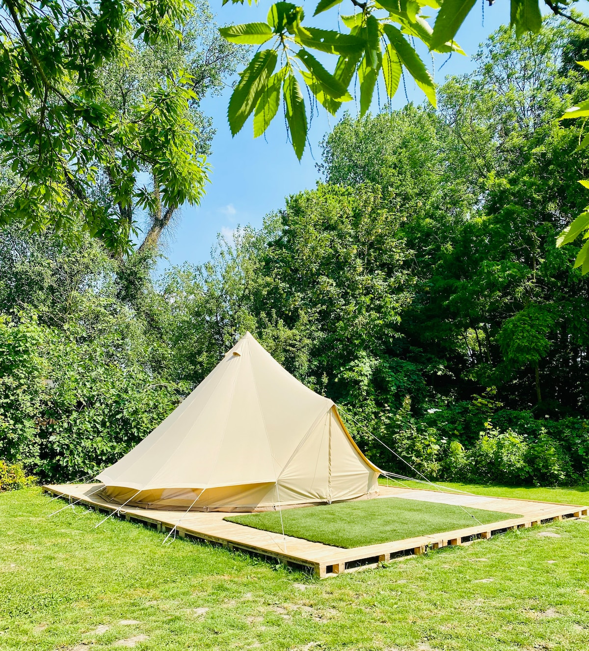 Glamping in de natuur !