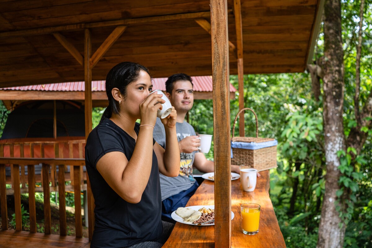 Glamping / hospedaje en la naturaleza - El Trogón