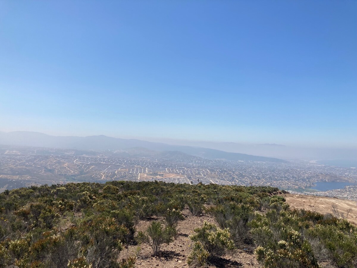 Increíble vista 360 de Ensenada