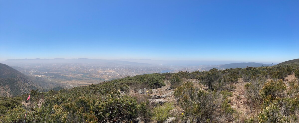 Increíble vista 360 de Ensenada