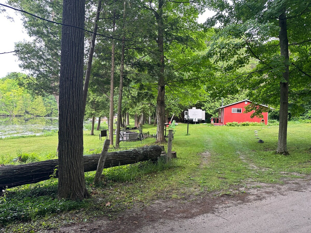 Little Red Cabin