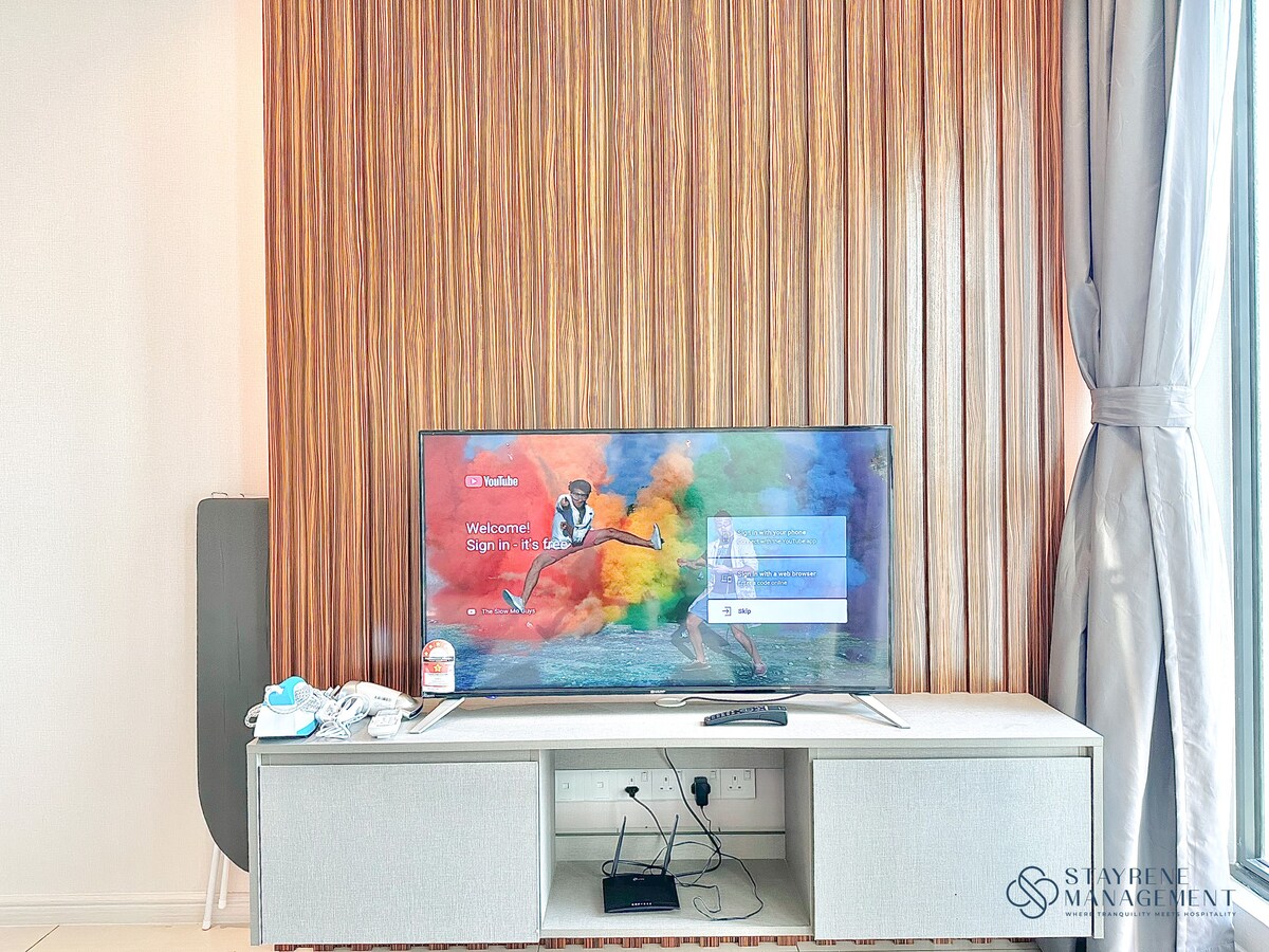 Elysia Park•1BR 2Pax WiFi Smart TV/Medini Legoland