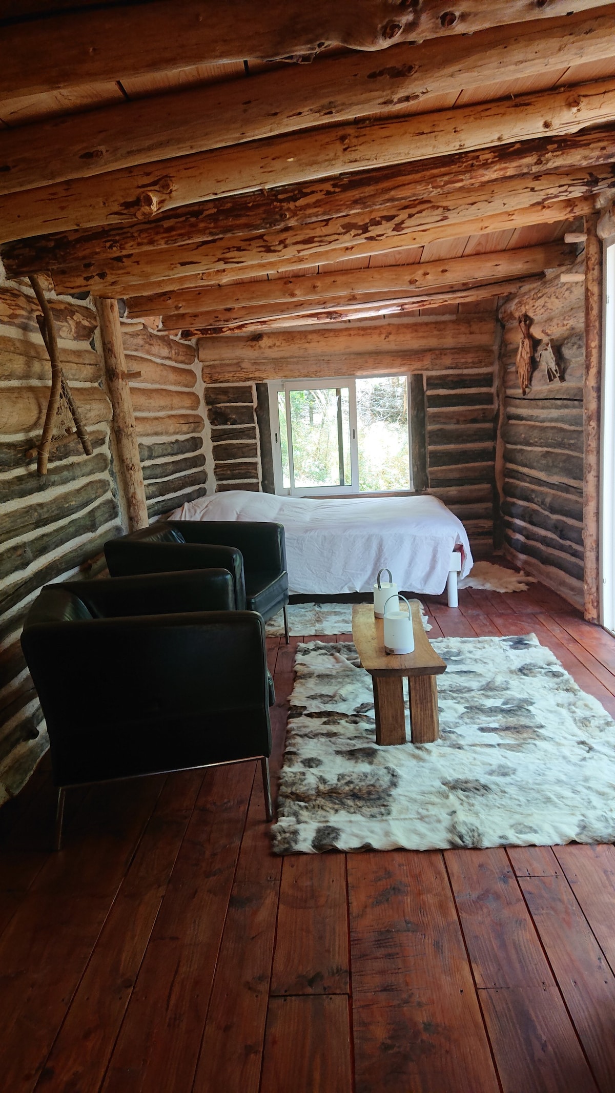 Cabane canafricaine option sauna, bain canadien