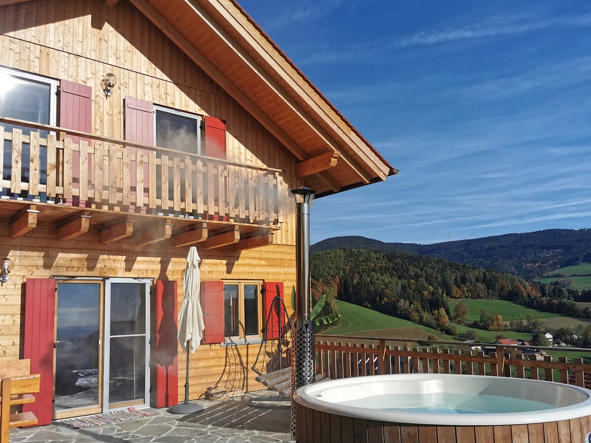 Chalet am Waldrand, Sauna & Pool