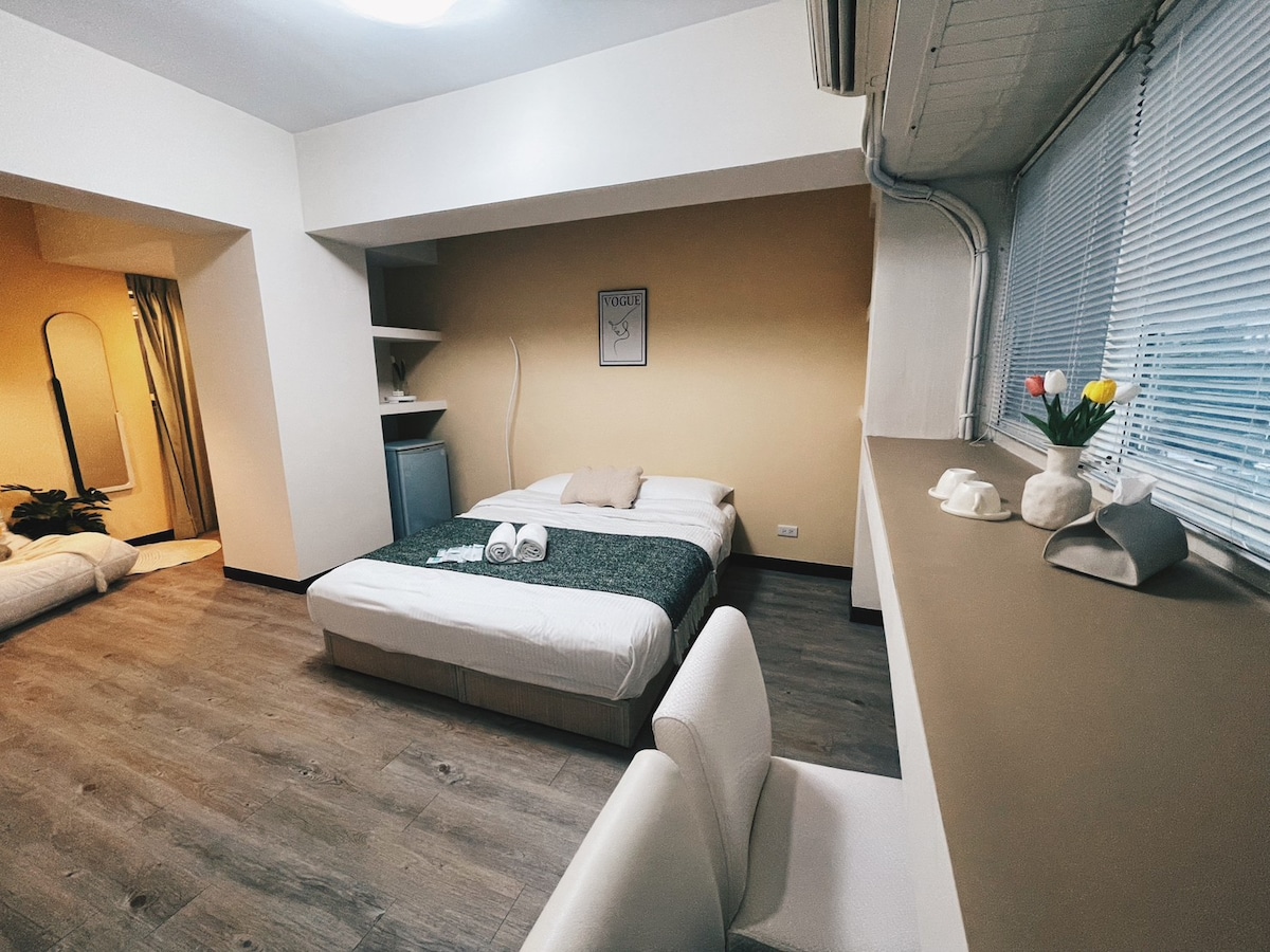 西門町休閒雙人房 Ximending double room