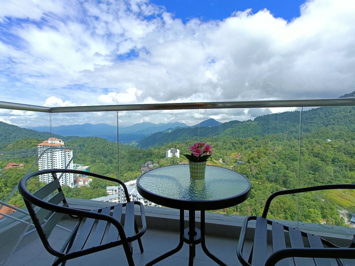 Windmill Genting 2BR1B windy mountain view