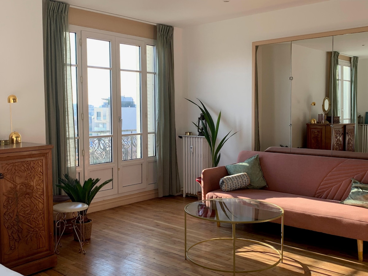 Bel appartement avec vue