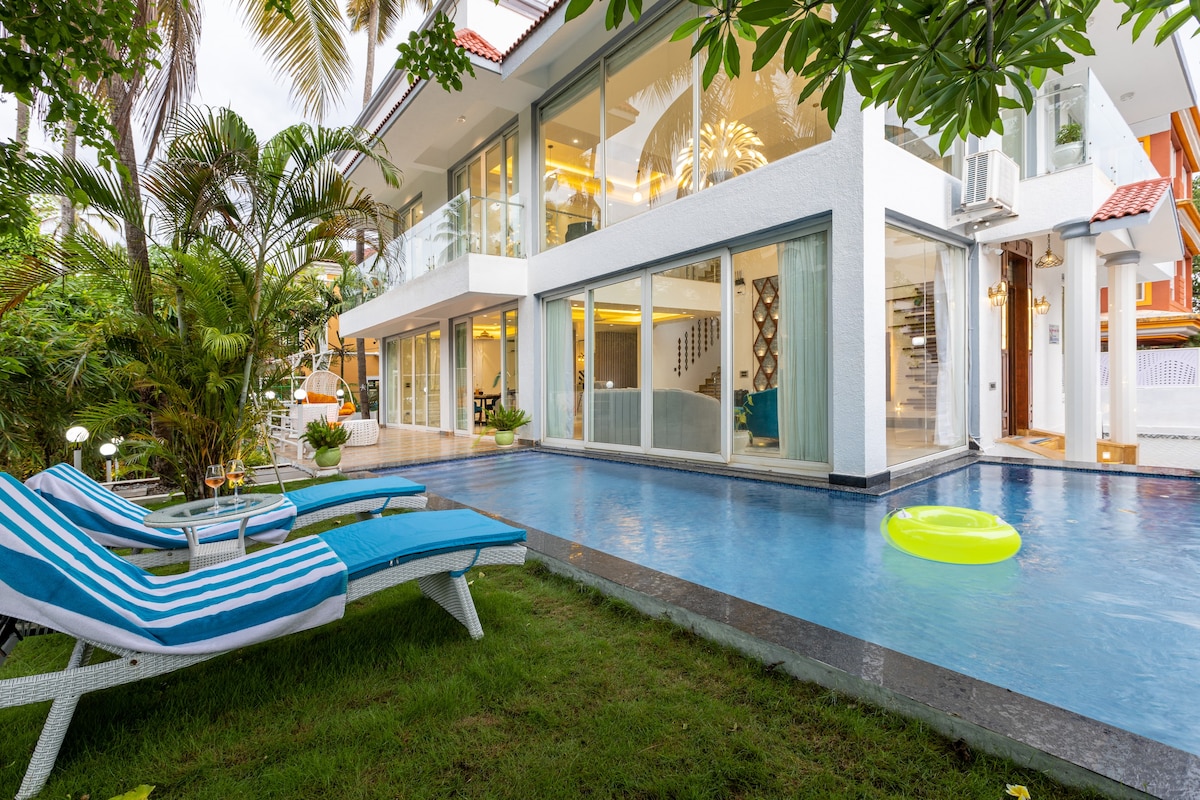 Sea Nest Villa | 4BHK luxury Villa |Pool & Jacuzzi