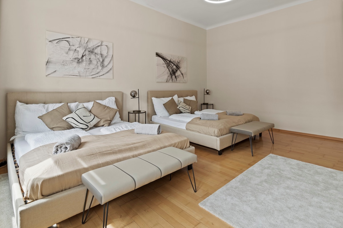 Stylish 2-BR Apartment near Vienna Central Station