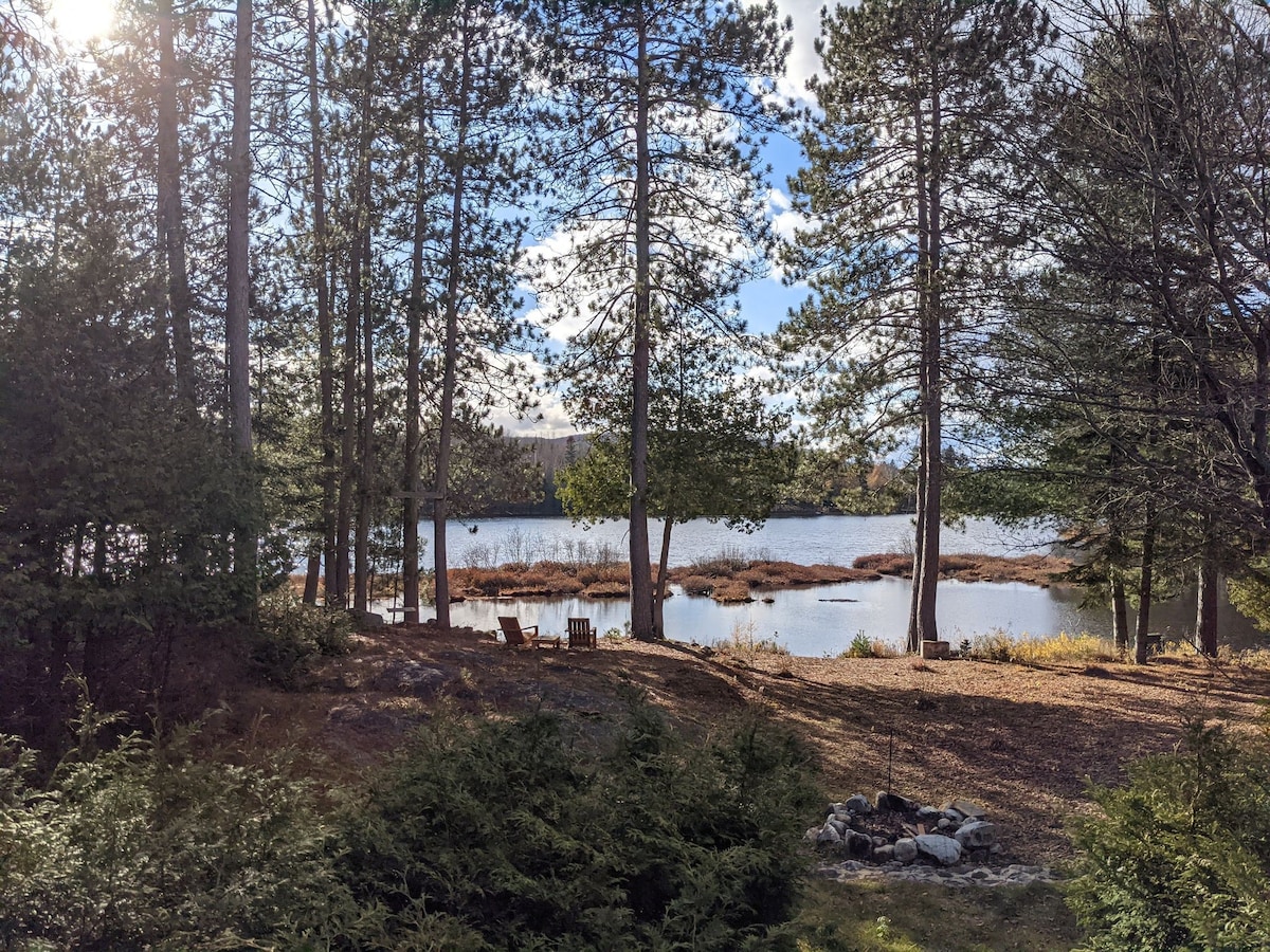 Le Rayonnant - Chalet Bord de lac