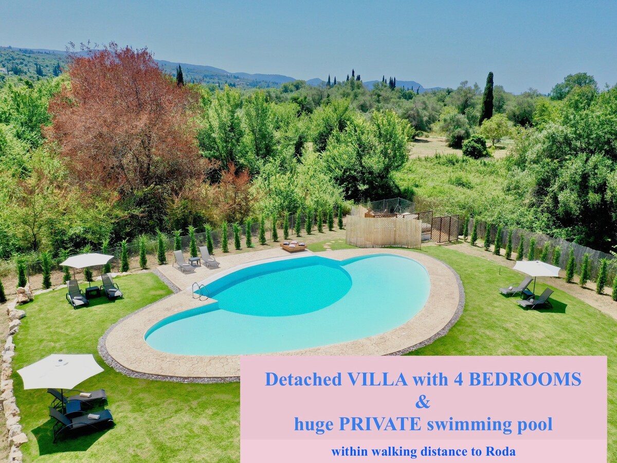 Villa Dafni with private pool