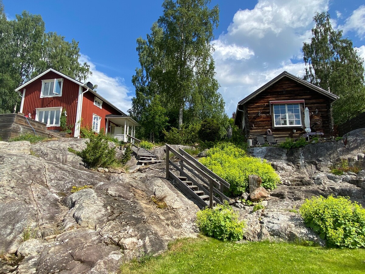 Lillhuset on the Cliff in Högliden