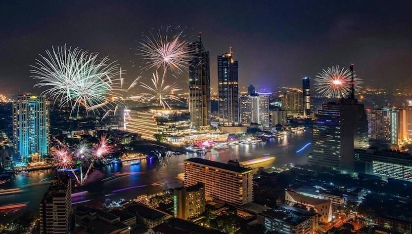 高空大平层 三卧两卫 BTS Saphan Taksin Iconsiam 大皇宫 湄南河景