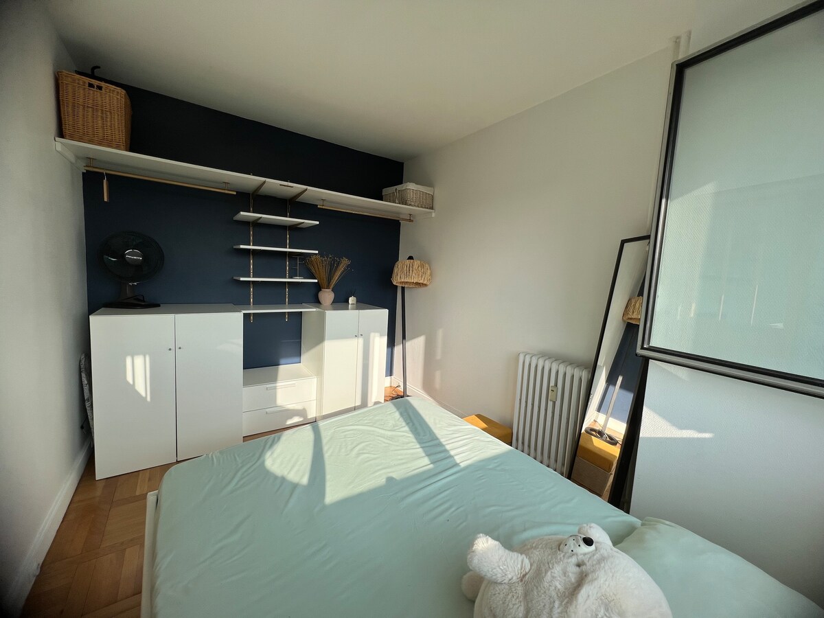 Appartement cosy - 10mn de Paris (métro)