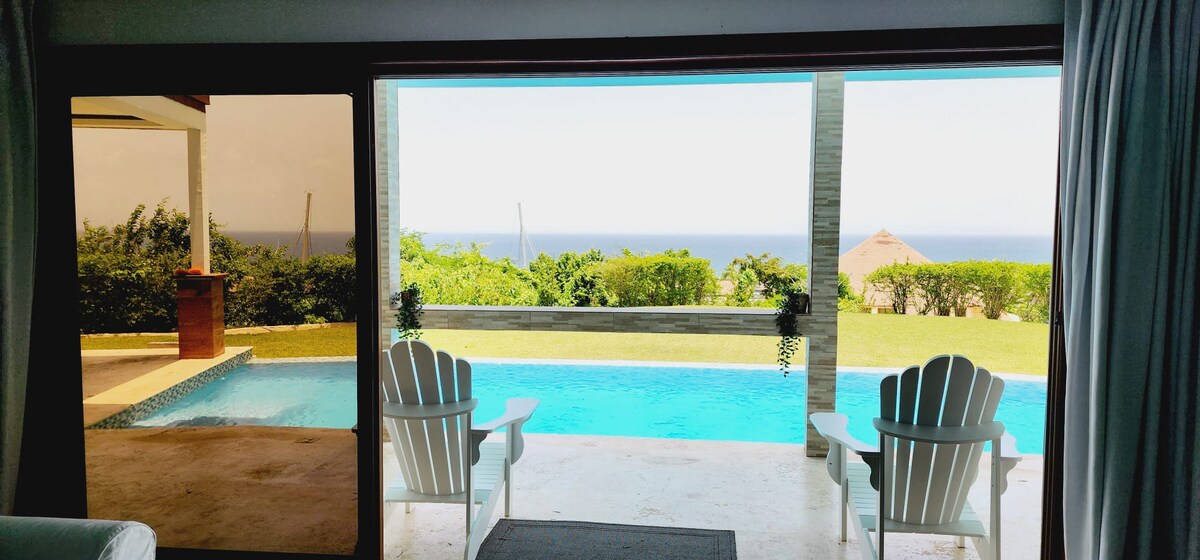 Beautiful Ocean View Villa with Large Pool/Yard