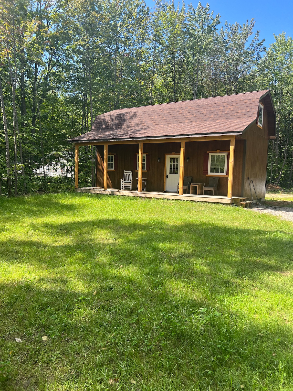 Cozy bear cabin