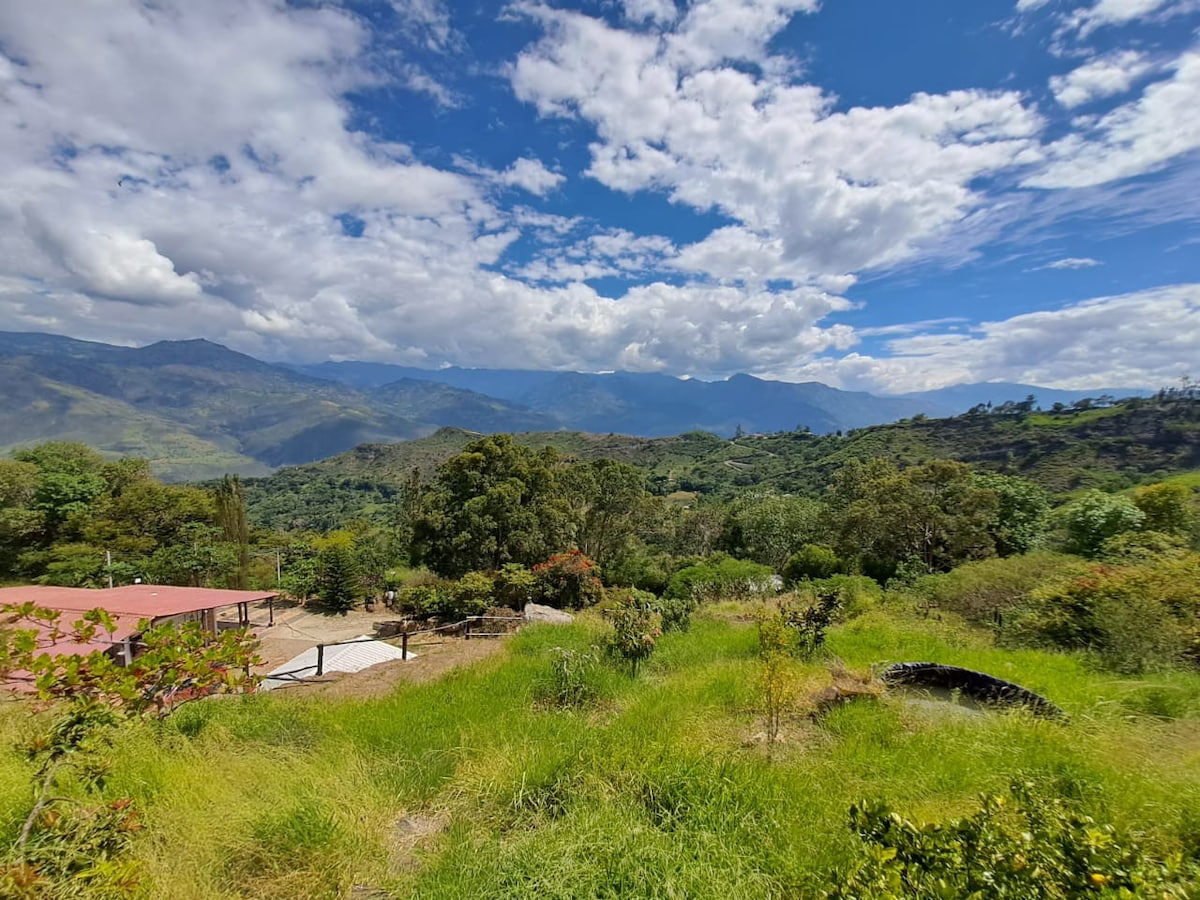 Tapepiedra: Encantadora cabaña con hermosa vista