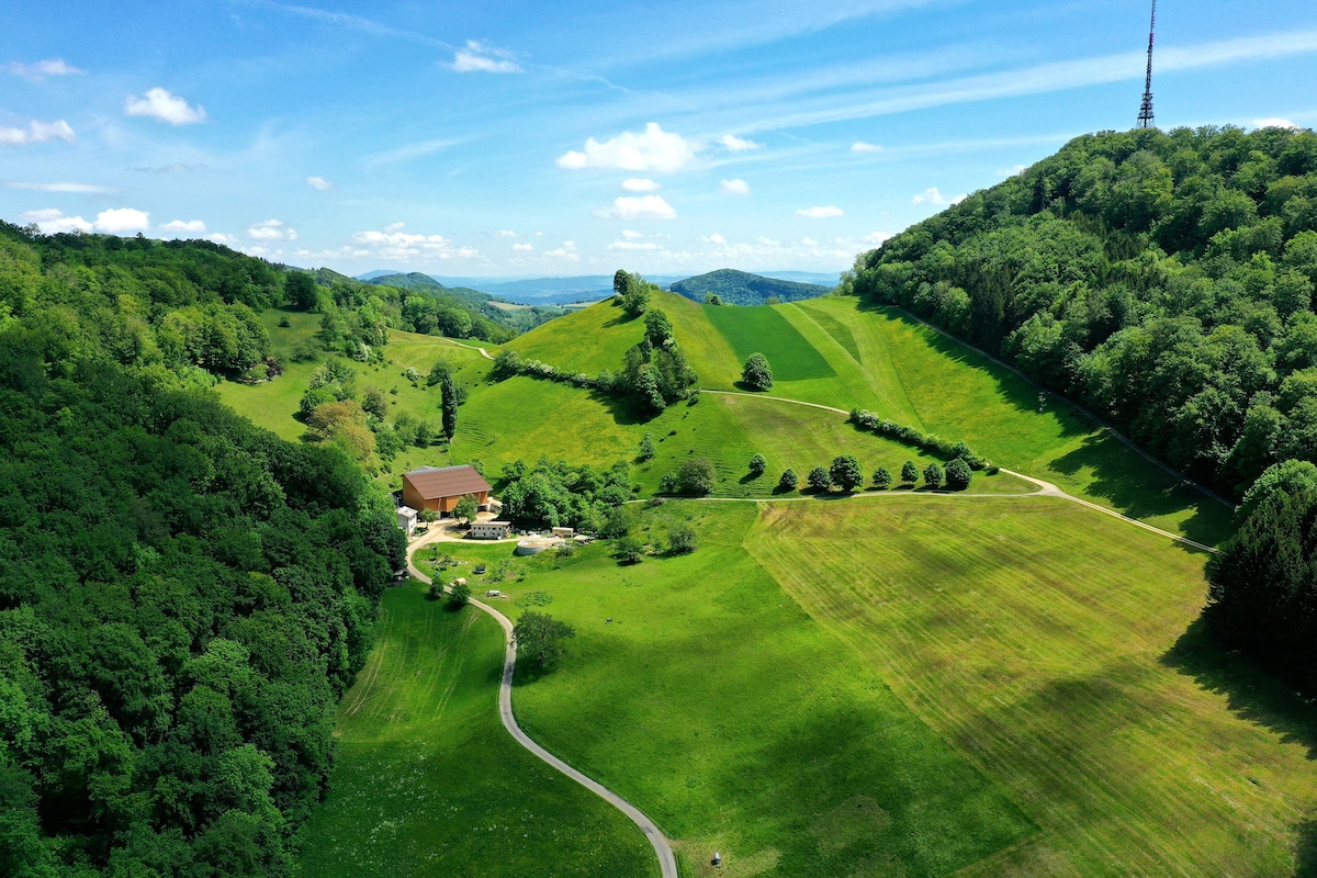 Kleines Haus auf Bio-Bauernhof