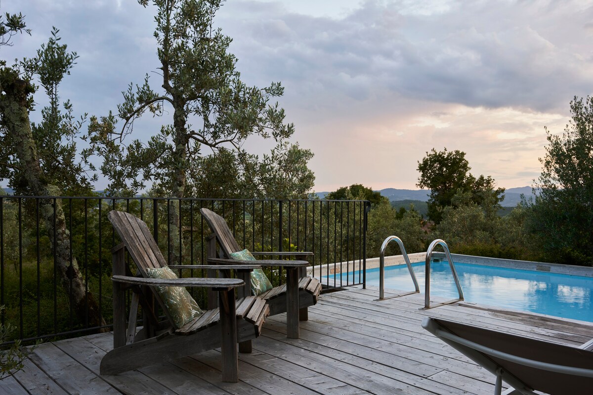 Villa in Tuscany, pool, air cond.