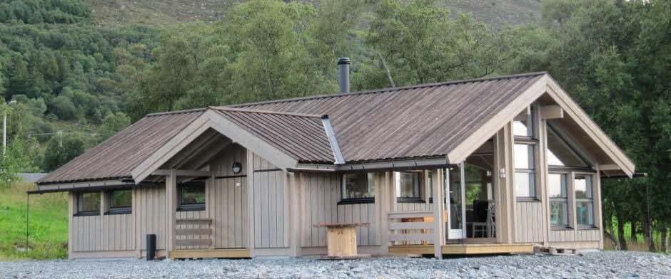 Helårshytte ved  havet på vakre Hildre ved Ålesund