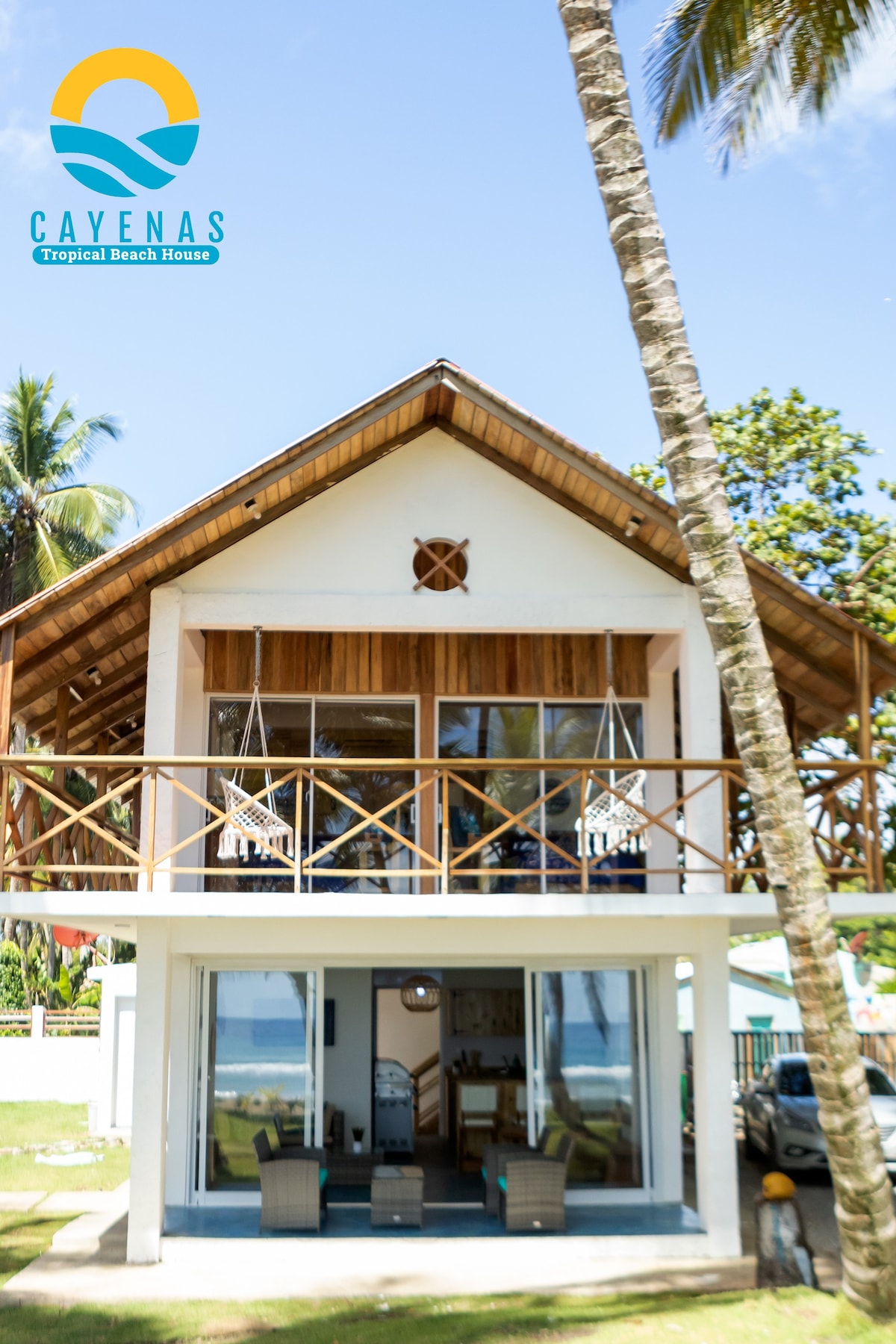 Beachfront rustic guest house with picuzzi
