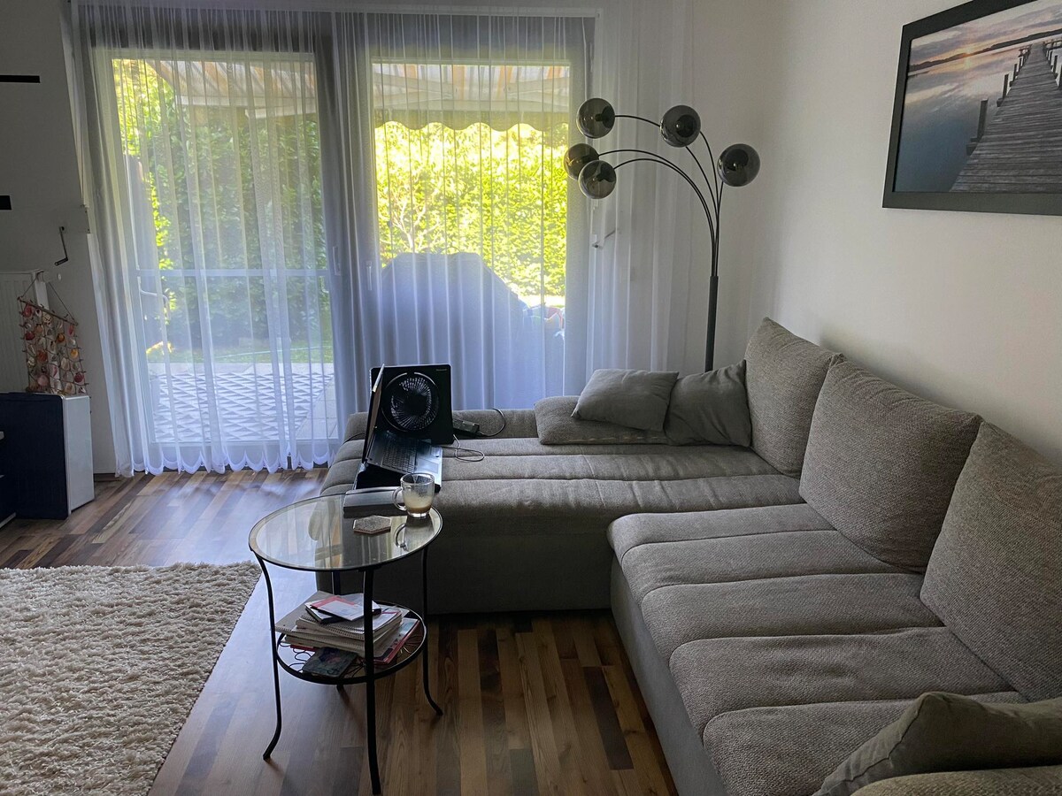 3 Zimmer Wohnung mit Garten