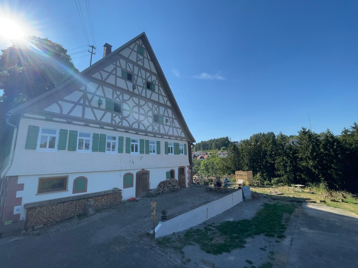 Gruppenunterkunft am KulTierhof im Schwarzwald