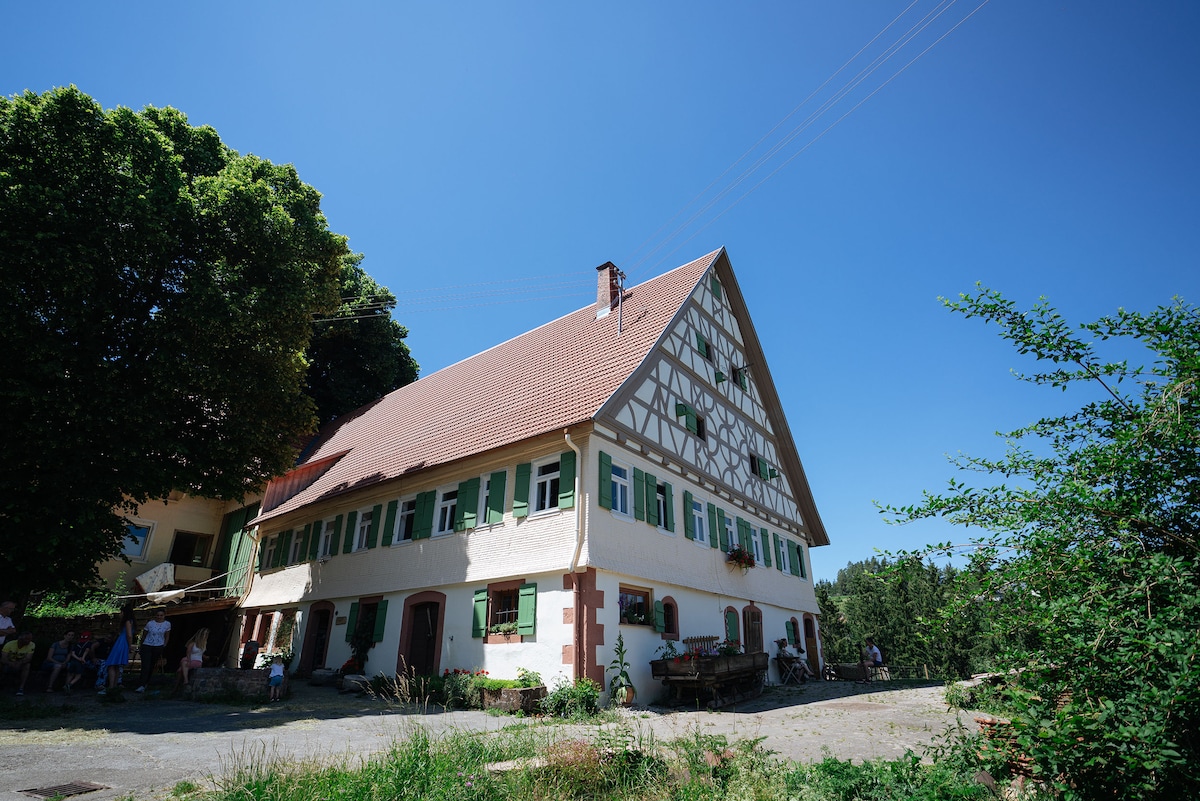 Gruppenunterkunft am KulTierhof im Schwarzwald