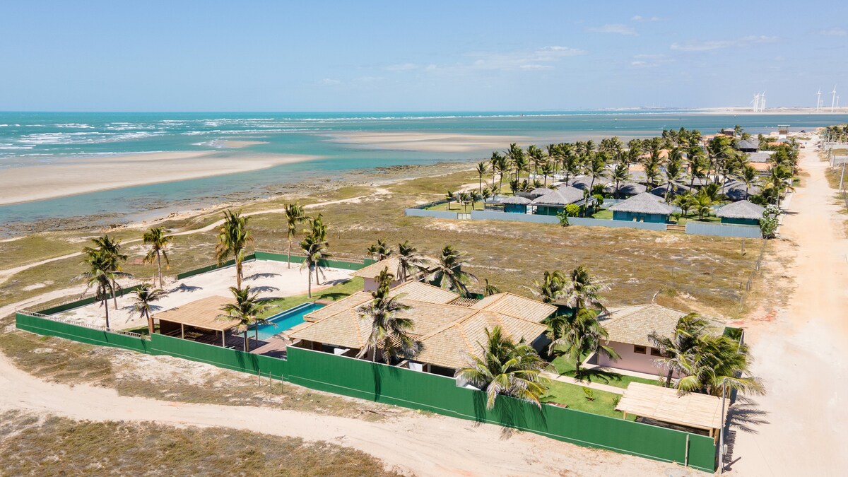 New seafront villa, on the kite spot