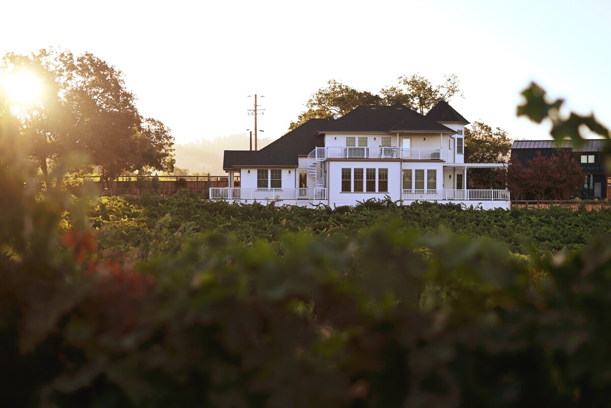 Luxury Healdsburg Estate & Vines