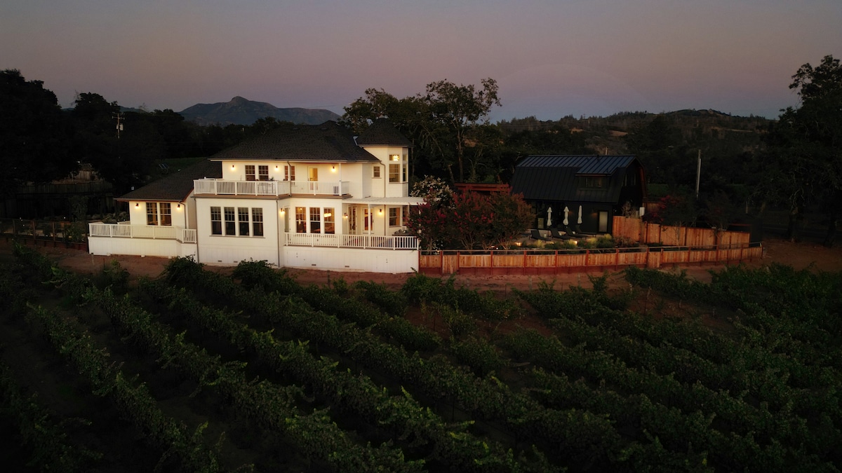 Luxury Healdsburg Estate & Vines