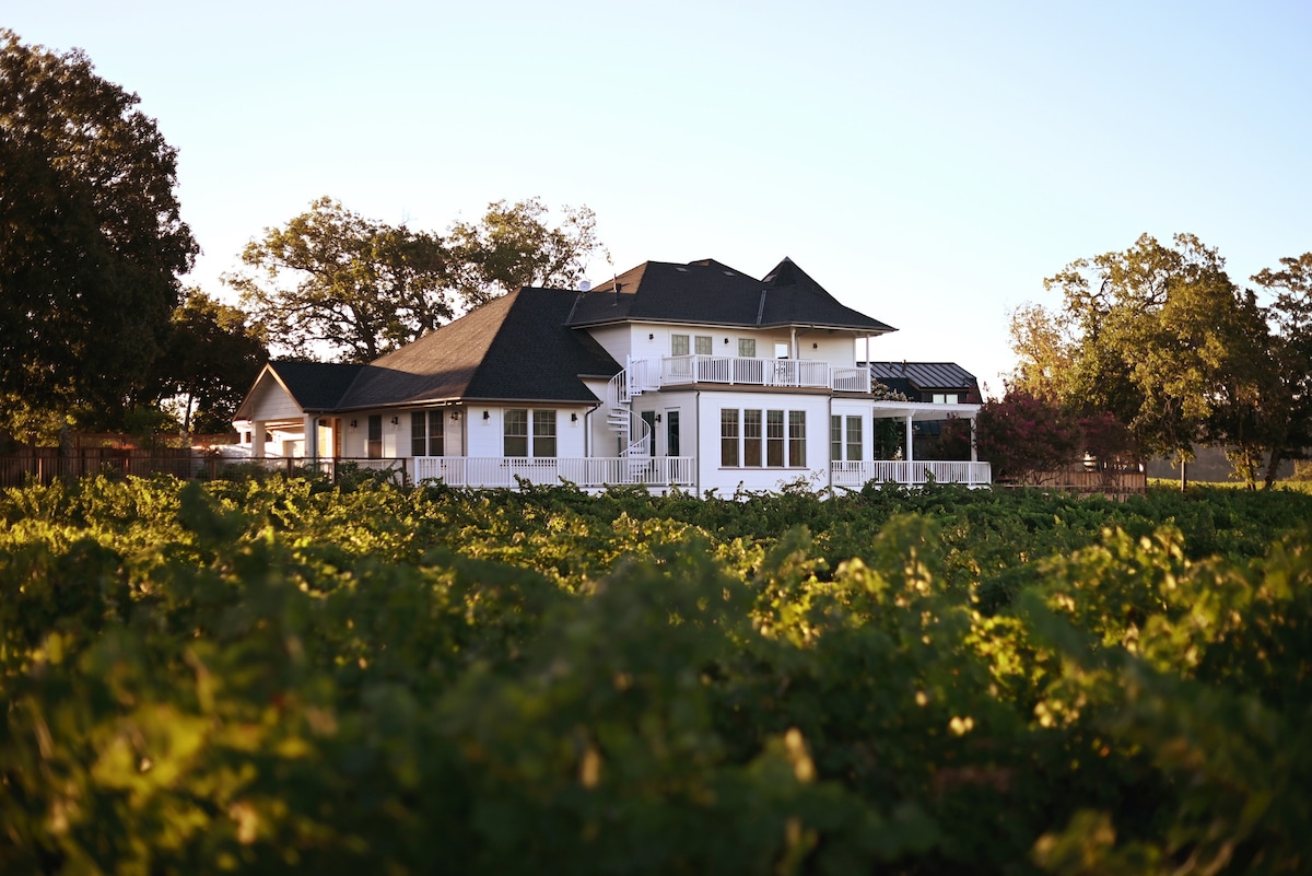 Luxury Healdsburg Estate & Vines