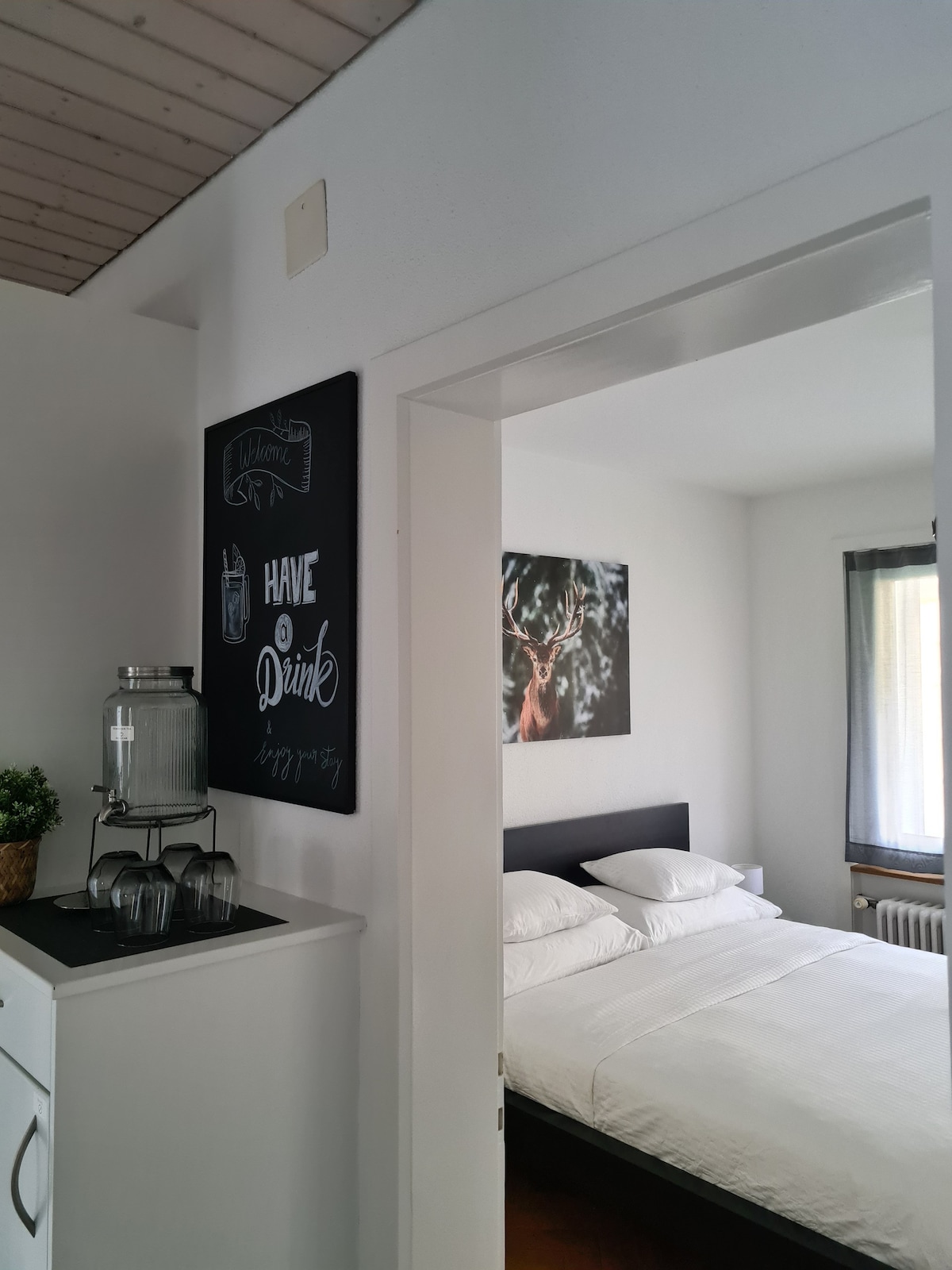 2 BR - Kingsize Bett - Garten - Parken - Küche