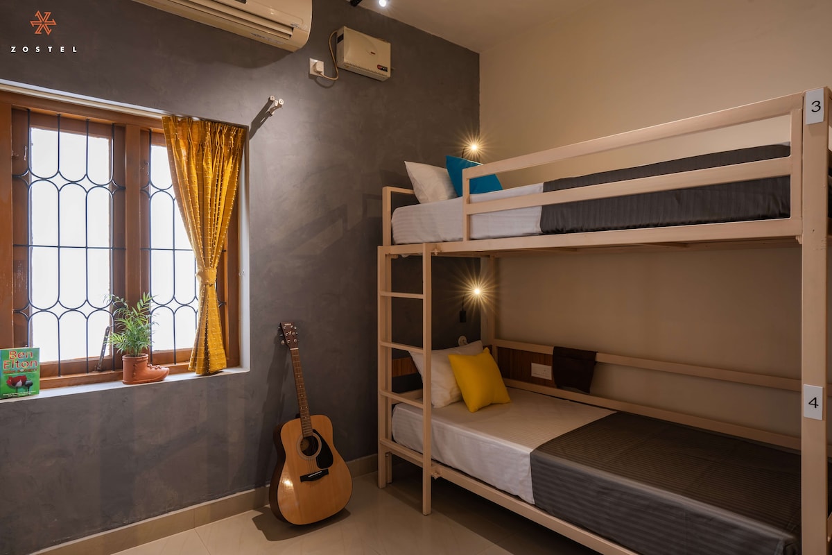 A Bed in 6 Bed Mixed Dorm in Ernakulam, Kochi
