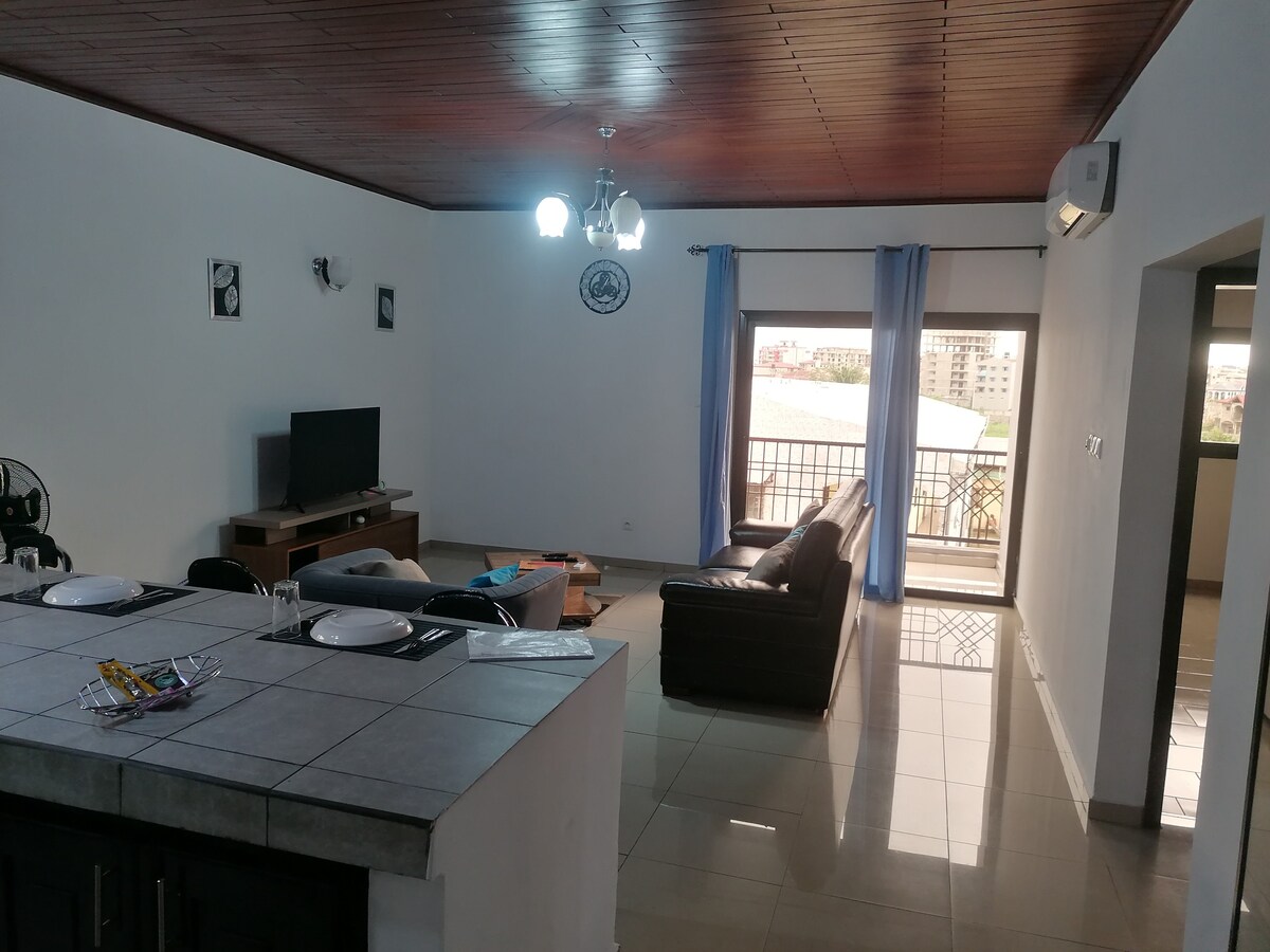 杜阿拉（ Douala ）漂亮的公寓。