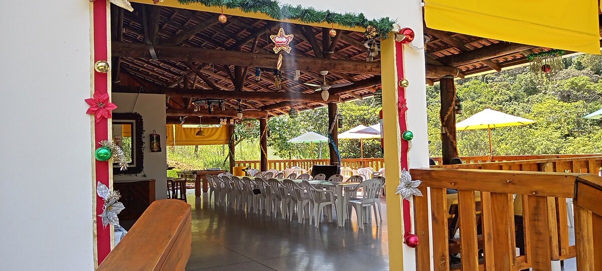 Casa de sítio p festas e eventos