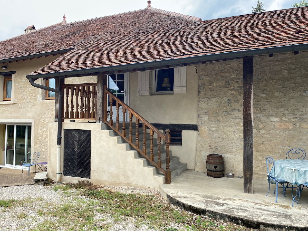 Chambre dans ancien moulin